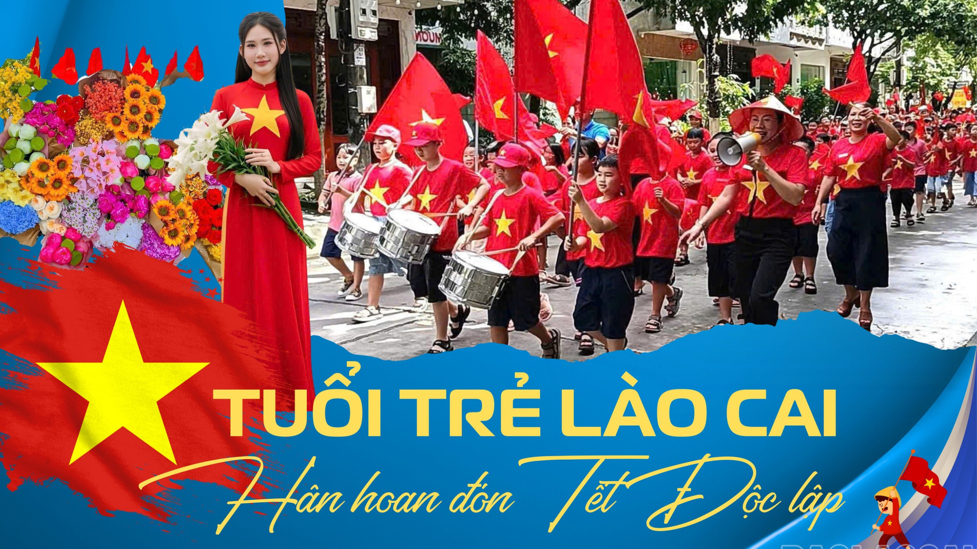 Tuổi trẻ Lào Cai hân hoan đón Tết Độc lập