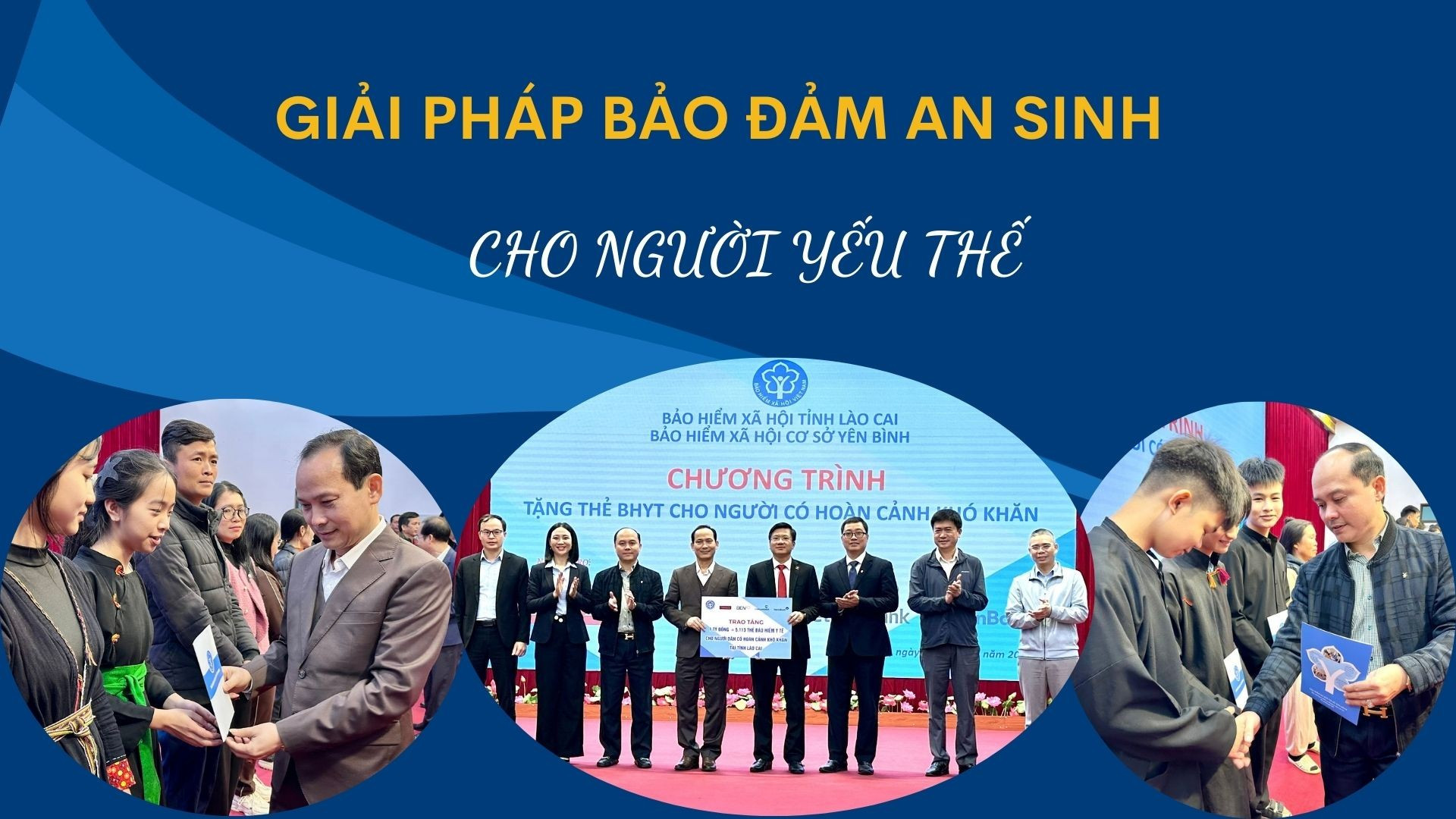 Giải pháp bảo đảm an sinh cho người yếu thế