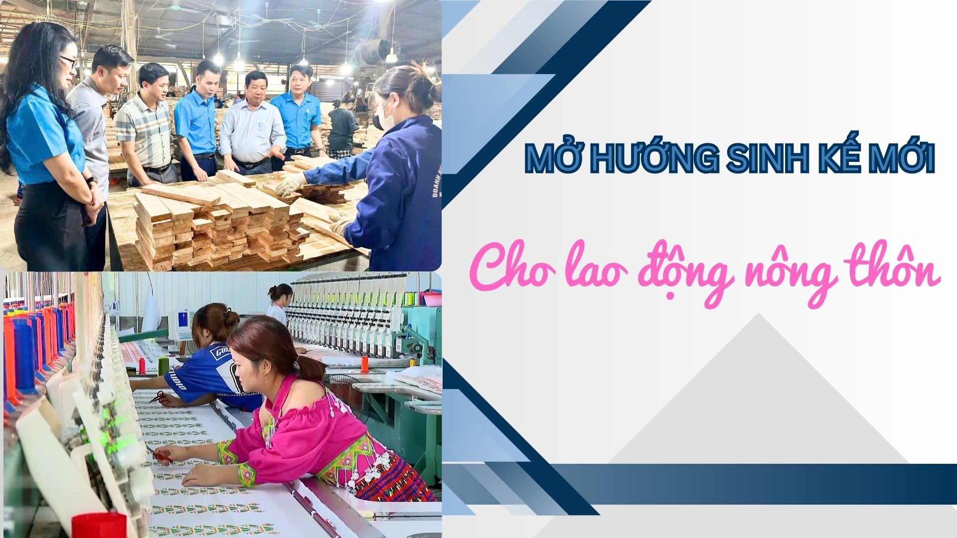 Mở hướng sinh kế mới cho lao động nông thôn