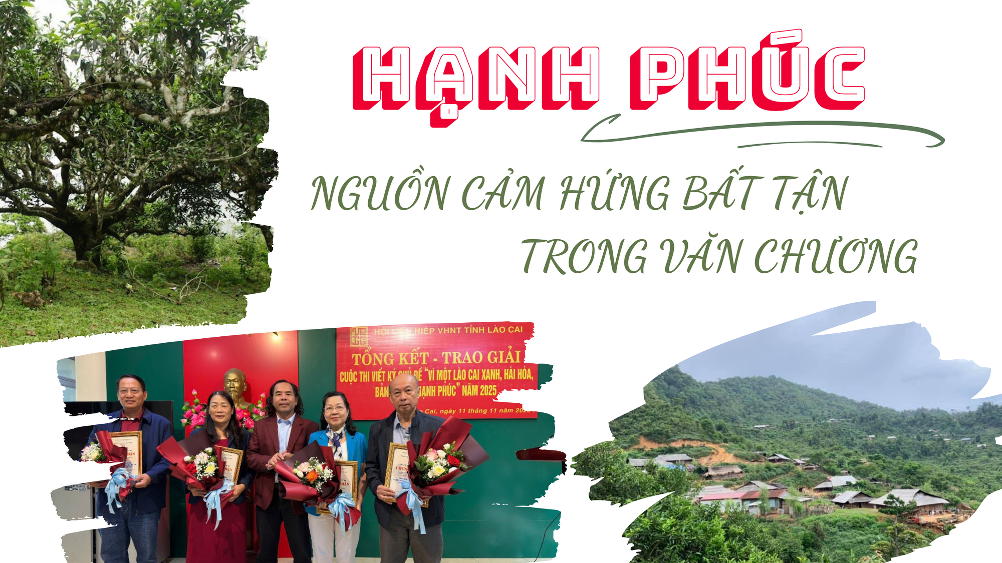 Hạnh phúc - Nguồn cảm hứng bất tận trong văn chương