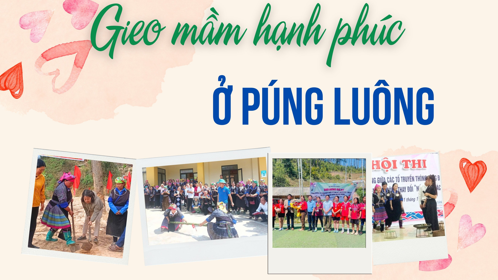 Gieo mầm hạnh phúc ở Púng Luông