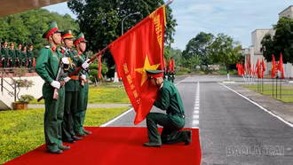 Lễ tuyên thệ chiến sĩ mới năm 2026