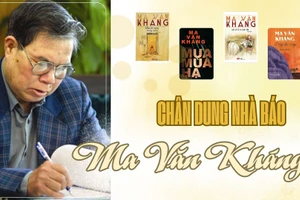 Chân dung nhà báo Ma Văn Kháng