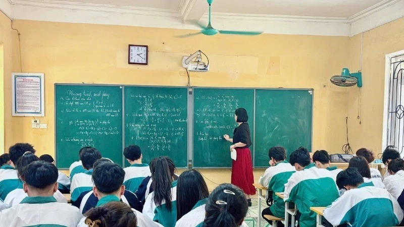 Kế hoạch ôn tập của học sinh lớp 12 Trường THPT Trần Quang Khải (huyện Khoái Châu, tỉnh Hưng Yên) được xây dựng cụ thể.