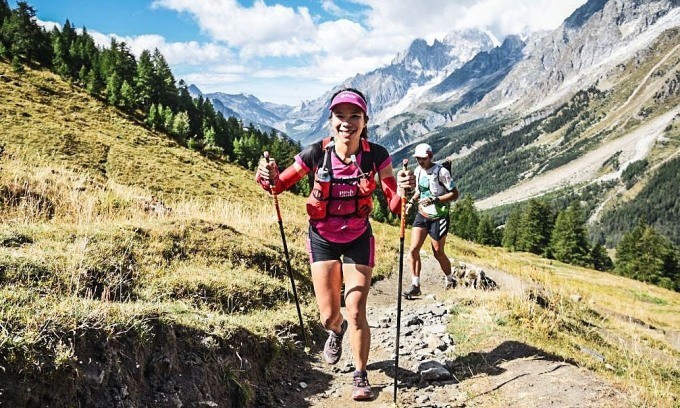 Hà Hậu sẽ lần đầu thử sức ở cự ly 160km tại Western States Endurance Run. Ảnh: Sportograf Hà Hậu sẽ lần đầu thử sức ở cự ly 160km tại Western States Endurance Run. Ảnh: Sportograf