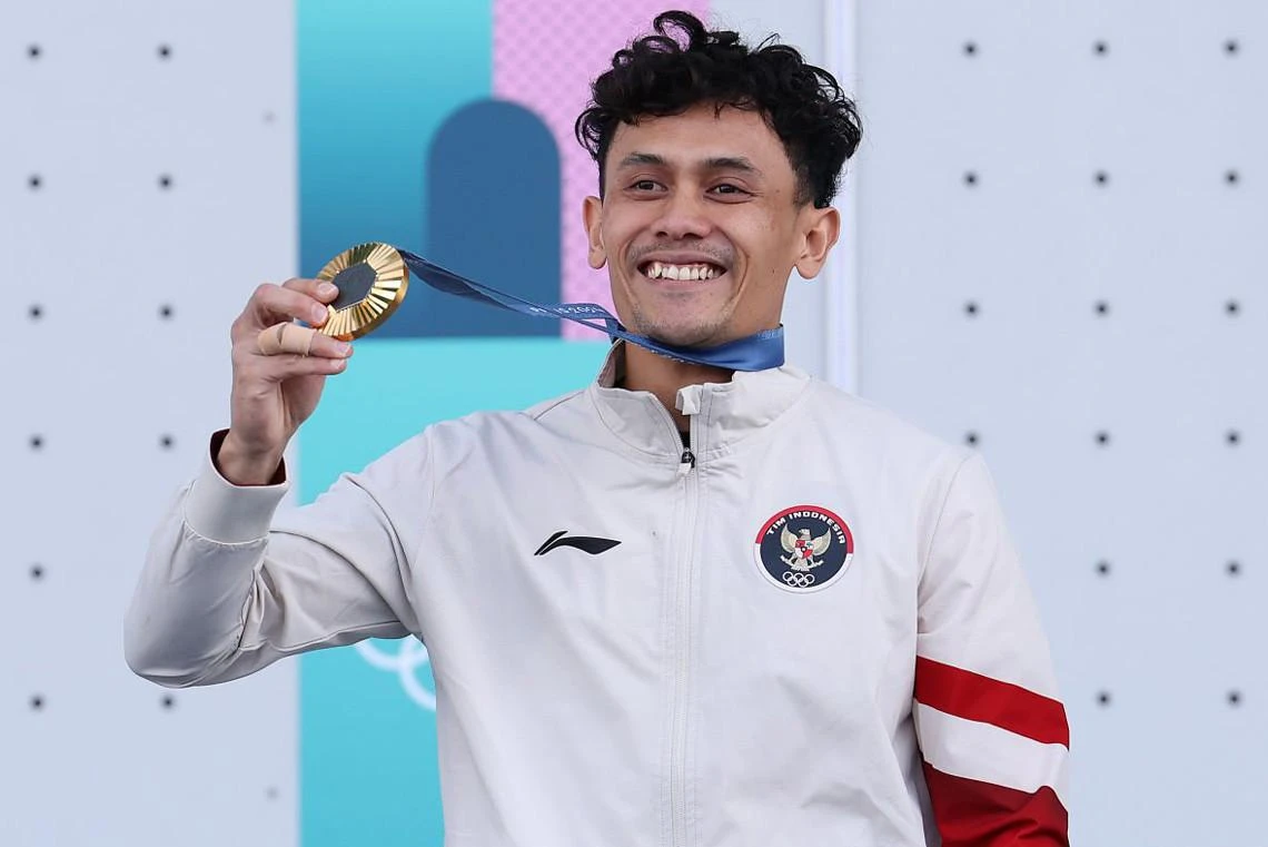 Leonardo giúp Indonesia có HCV đầu tiên ở Olympic 2024