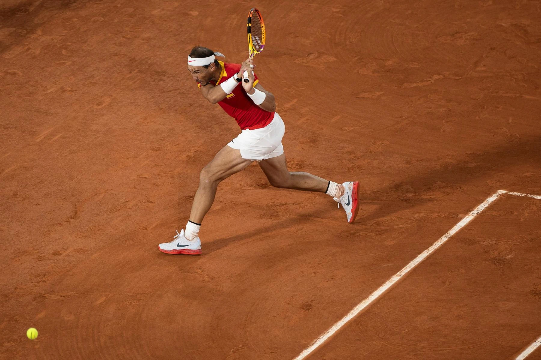 Những nỗ lực không thành của Nadal.