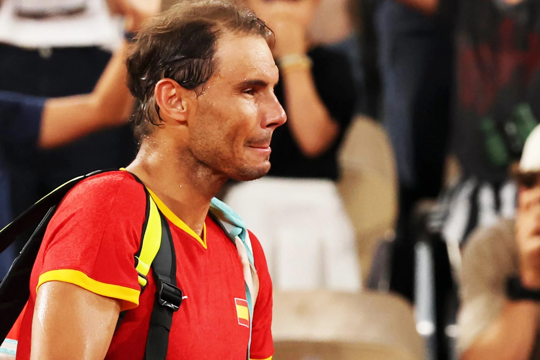 Nadal khép lại sự nghiệp Olympic trong nước mắt.