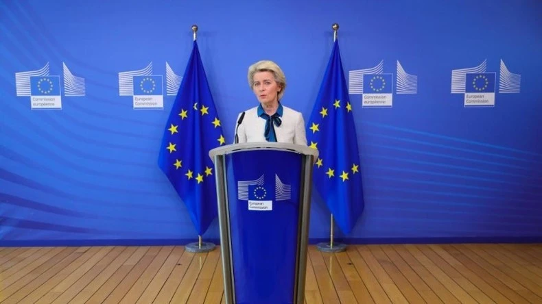 Chủ tịch Ủy ban châu Âu Ursula von der Leyen. (Ảnh: Tân Hoa xã)