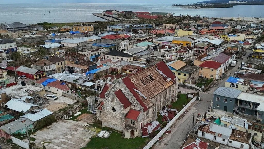 Bão Melissa khiến ít nhất 50 người chết, gây thiệt hại 52 tỷ USD khắp Caribe | Báo Lào Cai điện tử