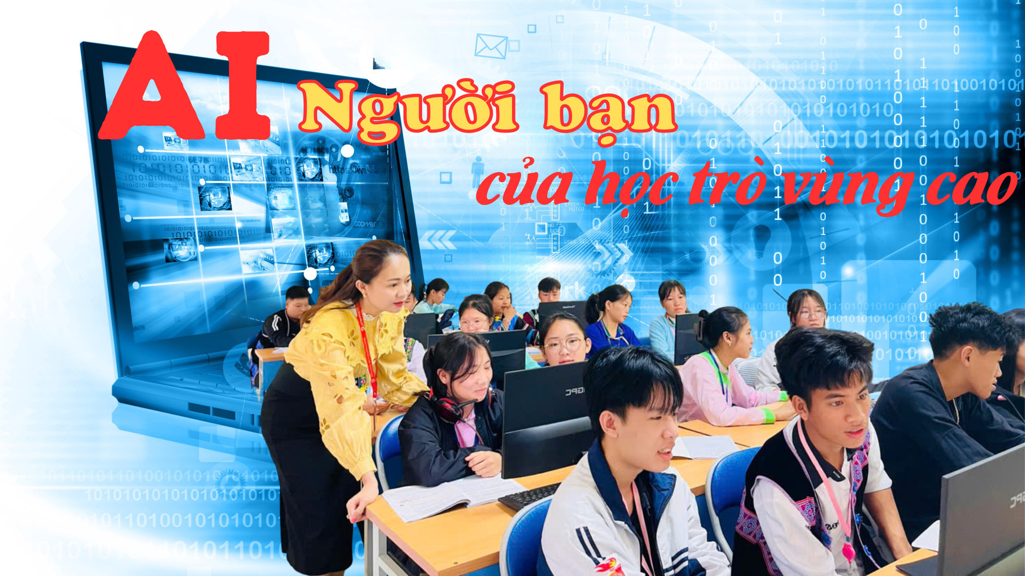 AI - người bạn của học trò vùng cao