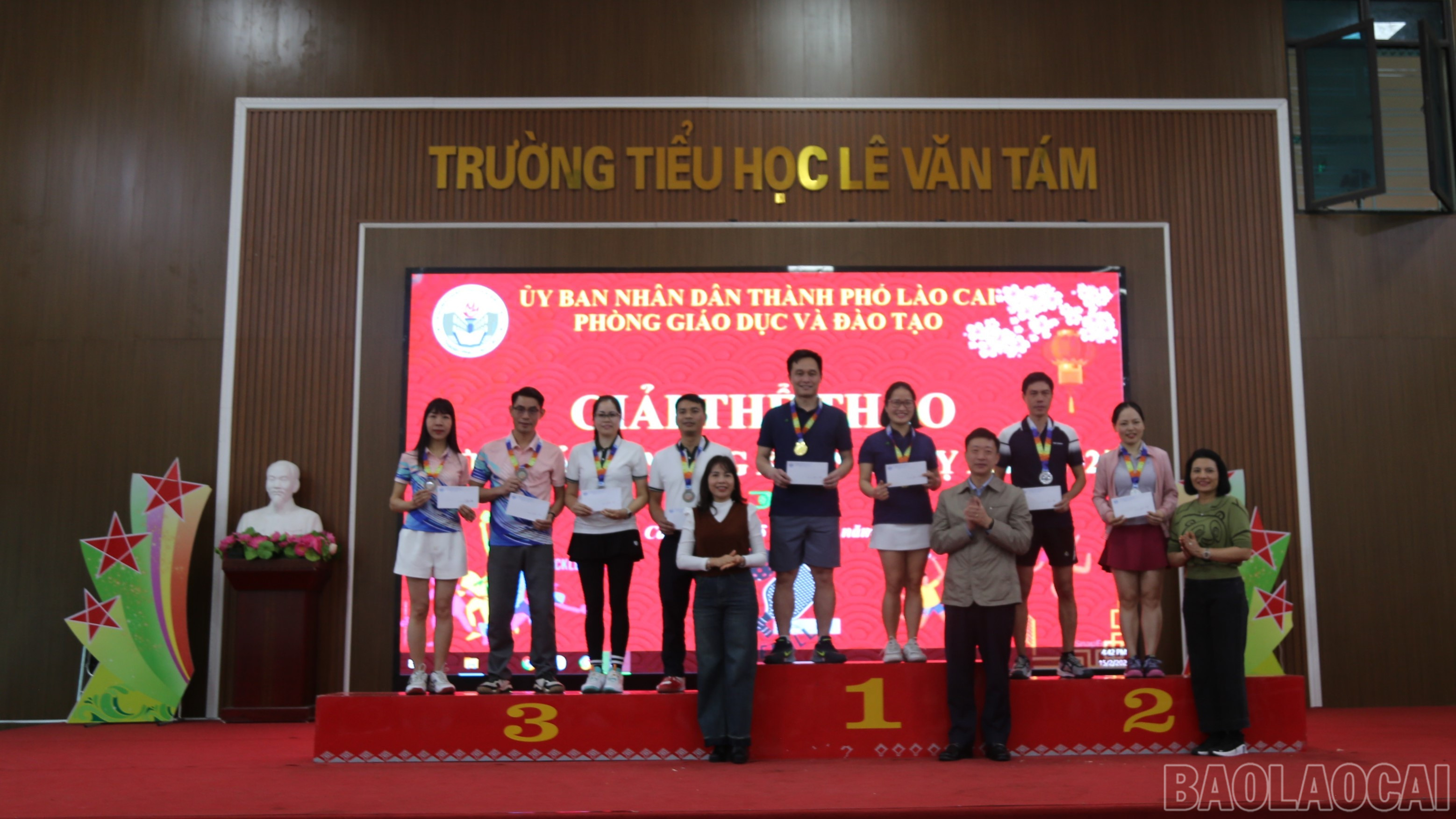 Hơn 200 vận động viên tham gia Giải Pickleball mừng Đảng, mừng Xuân Ất Tỵ 2025 ngành giáo dục thành phố Lào Cai ảnh 8 baolaocai-br_img-8149.jpg