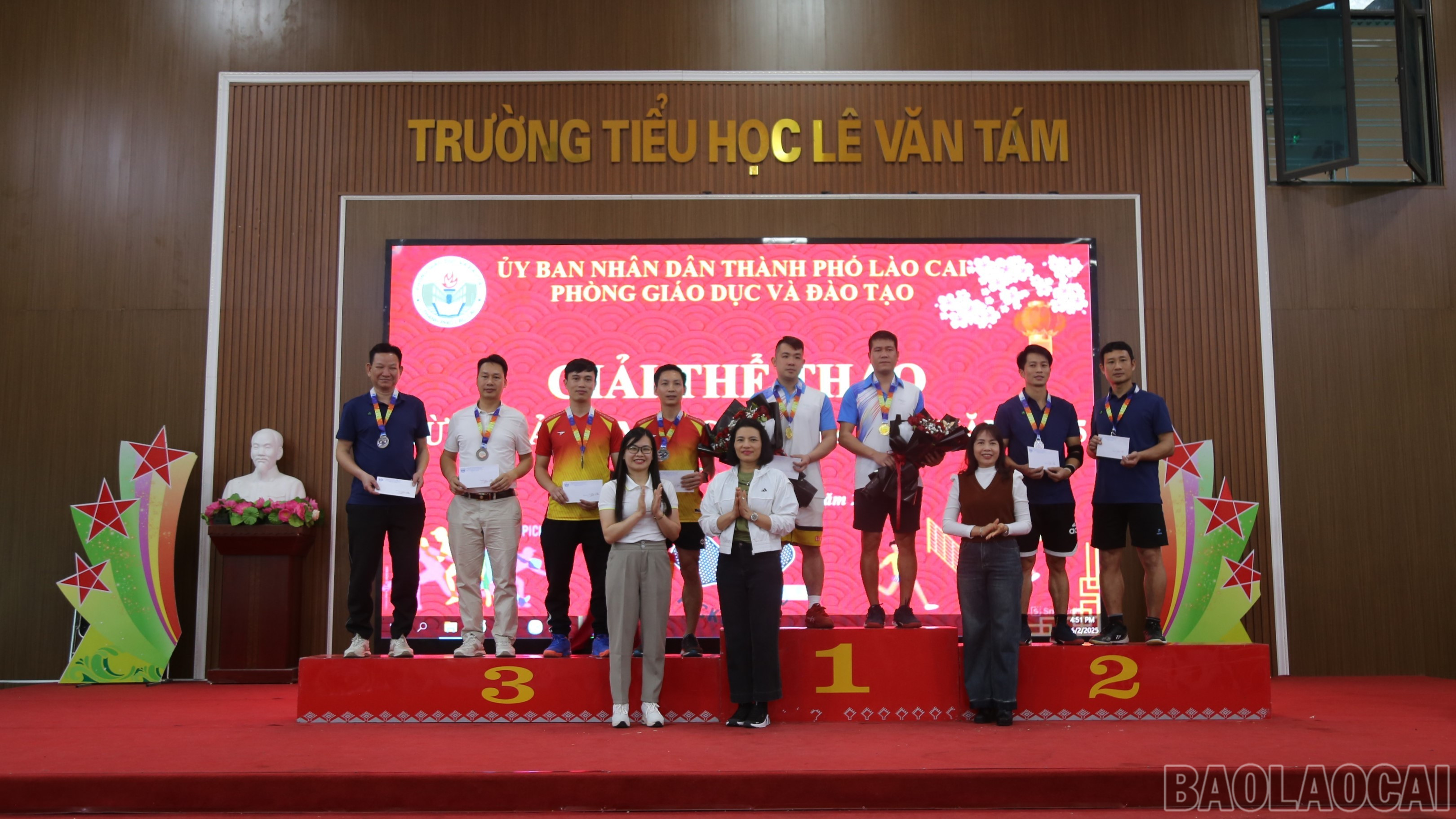 Hơn 200 vận động viên tham gia Giải Pickleball mừng Đảng, mừng Xuân Ất Tỵ 2025 ngành giáo dục thành phố Lào Cai ảnh 11 baolaocai-br_img-8161.jpg