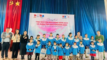 Chương trình tình nguyện mùa Đông 2025 – Xuân tình nguyện 2026 tại xã Cốc San