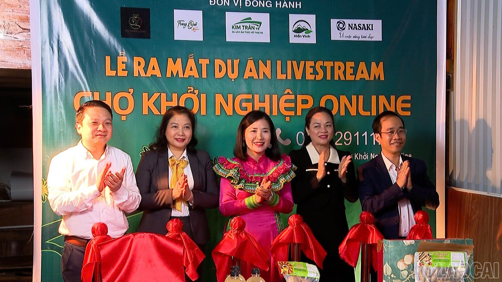 គណៈប្រតិភូបានចូលរួម និងកាត់ខ្សែបូសម្ពោធគម្រោង baolaocai-br_clb.jpg