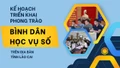 Kế hoạch triển khai phong trào “Bình dân học vụ số” trên địa bàn tỉnh Lào Cai