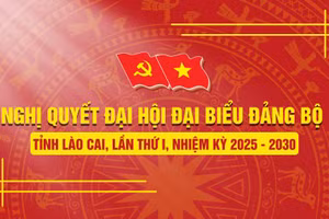INFOGRAPHIC: Nghị quyết đại hội đại biểu Đảng bộ tỉnh Lào Cai lần thứ I