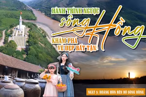 Ngày 5: Hoàng hôn bên bờ sông Hồng