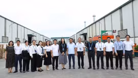 Đoàn đại biểu châu Hồng Hà (Trung Quốc) khảo sát môi trường đầu tư tại Khu công nghiệp phía Nam