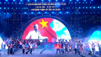 Ấn tượng Chương trình Nghệ thuật đặc biệt kỷ niệm 80 năm thành lập Đảng bộ tỉnh Yên Bái và chào mừng thành lập tỉnh Lào Cai mới