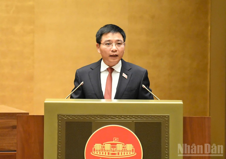 Bộ trưởng Tài chính Nguyễn Văn Thắng.