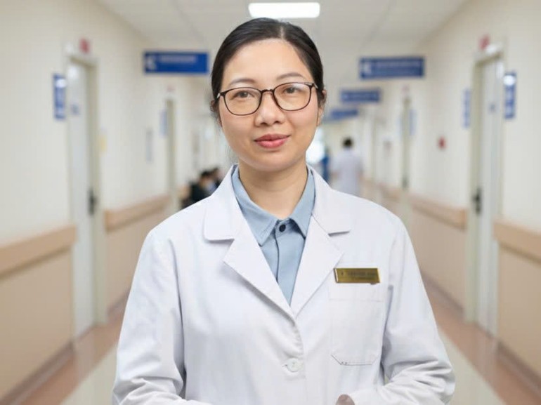 Bác sĩ Cấn Thị Hằng.