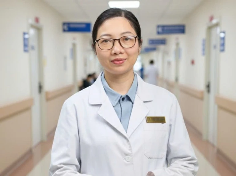 Bác sĩ Cấn Thị Hằng.