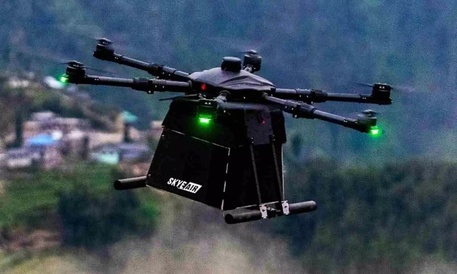 UAV giao hàng của Công ty Skye Air có trụ sở tại Ấn Độ.