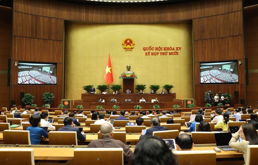 Quang cảnh phiên họp ngày 29/10. Quang cảnh phiên họp ngày 29/10.