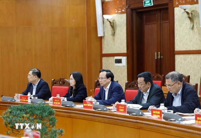 Các đại biểu tham dự. (Ảnh: Thống Nhất/TTXVN)