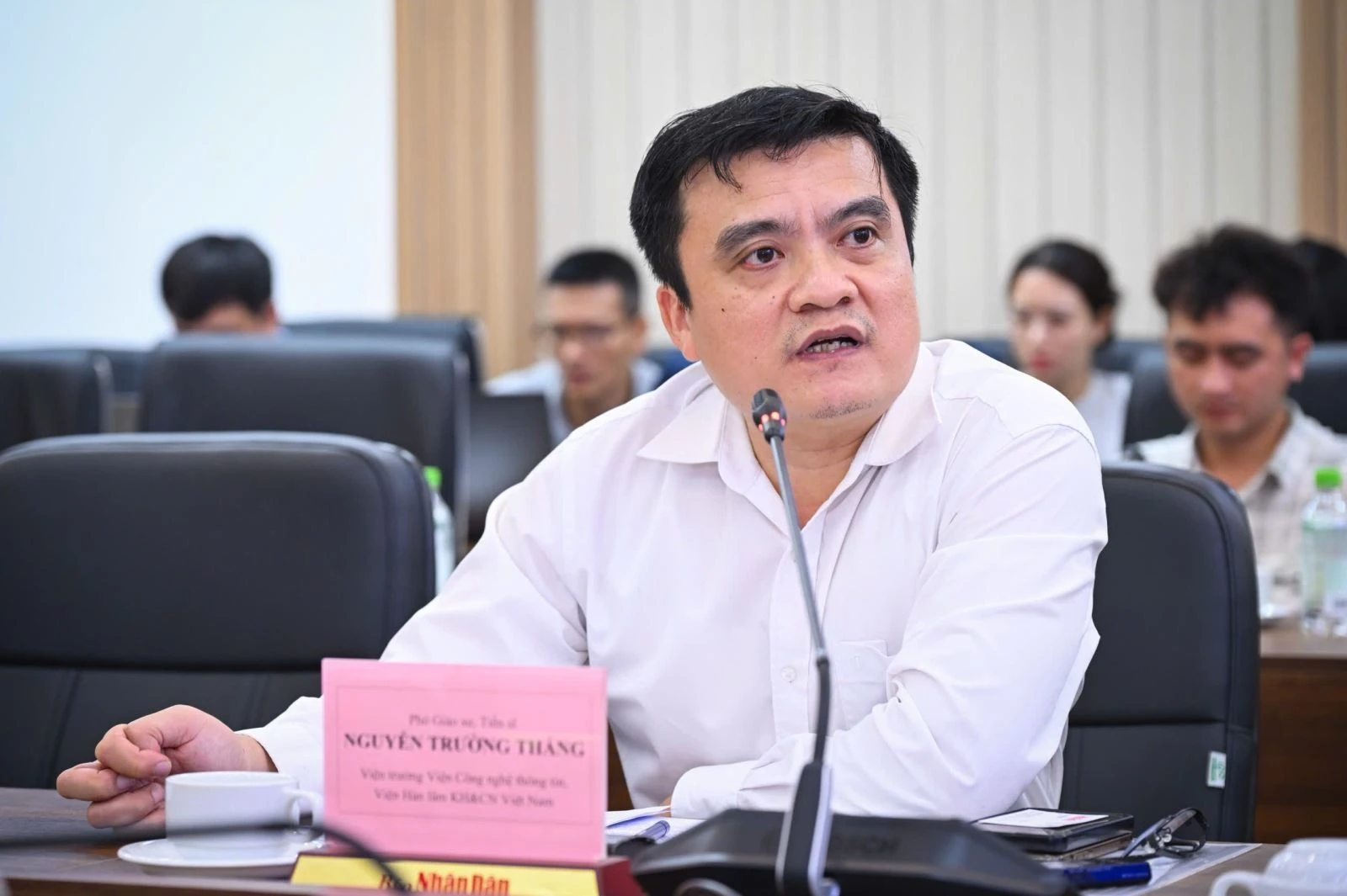 Phó Giáo sư, Tiến sĩ Nguyễn Trường Thắng - Viện trưởng Viện Công nghệ thông tin.