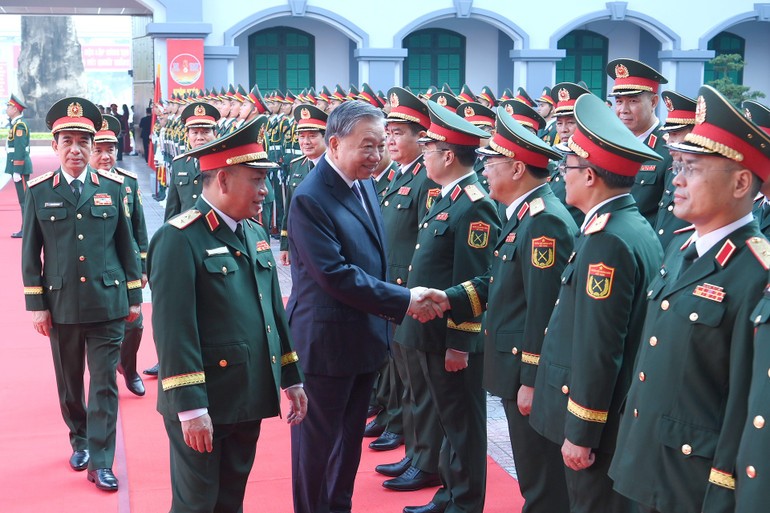 Tổng Bí thư Tô Lâm tới dự lễ kỷ niệm. Tổng Bí thư Tô Lâm tới dự lễ kỷ niệm.