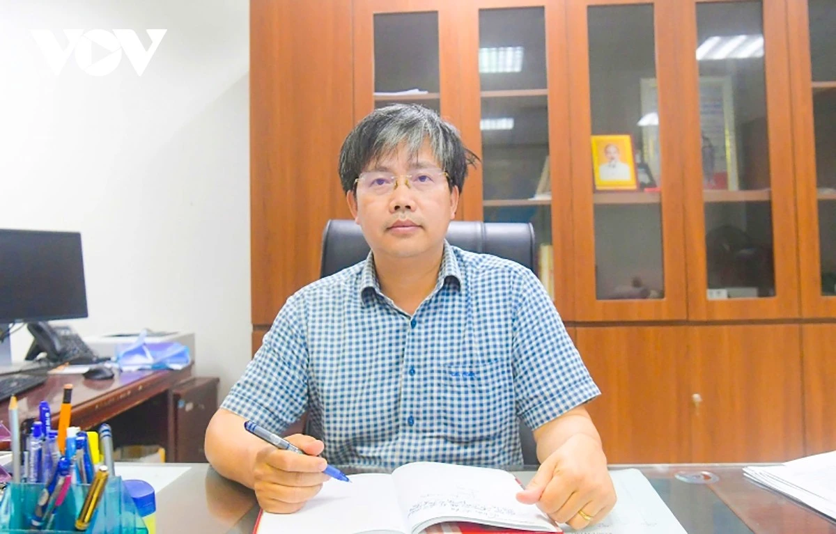 Ông Mai Văn Khiêm, Giám đốc Trung tâm Dự báo khí tượng thủy văn Quốc gia.