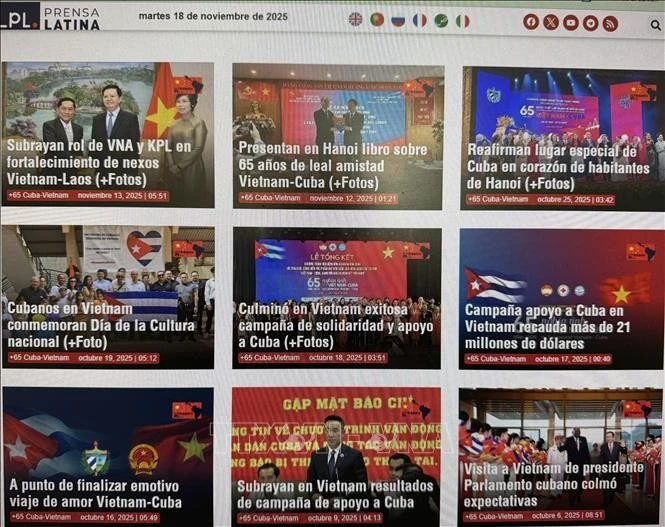 Chuyên mục đăng tải nhiều bài viết về mối quan hệ đặc biệt Cuba - Việt Nam.