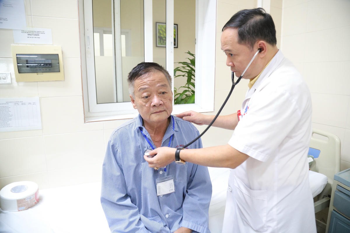 Điều trị thành công bệnh nhân ung thư phổi được phát hiện sớm.