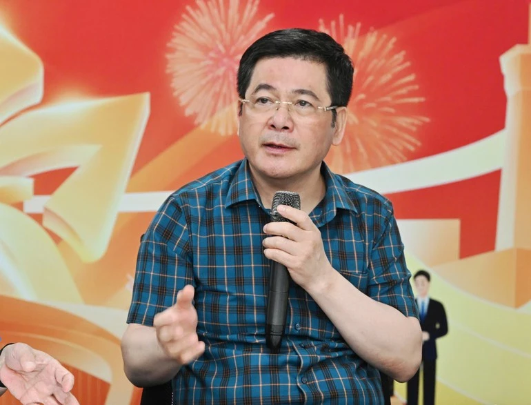 Bộ trưởng Công thương Nguyễn Hồng Diên - Phó Ban thường trực Ban Chỉ đạo Hội chợ.