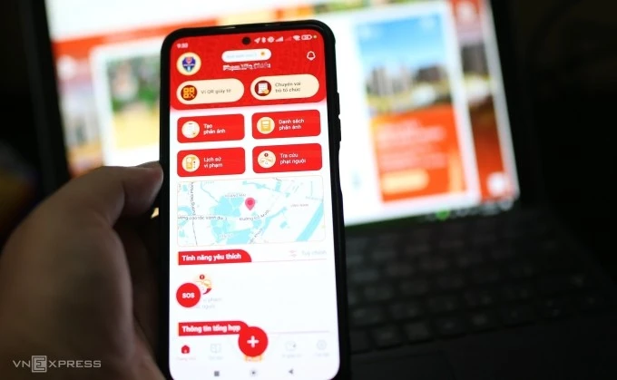 Ứng dụng của Cục Cảnh sát giao thông giúp người dân tự động gia hạn giấy phép lái xe.
