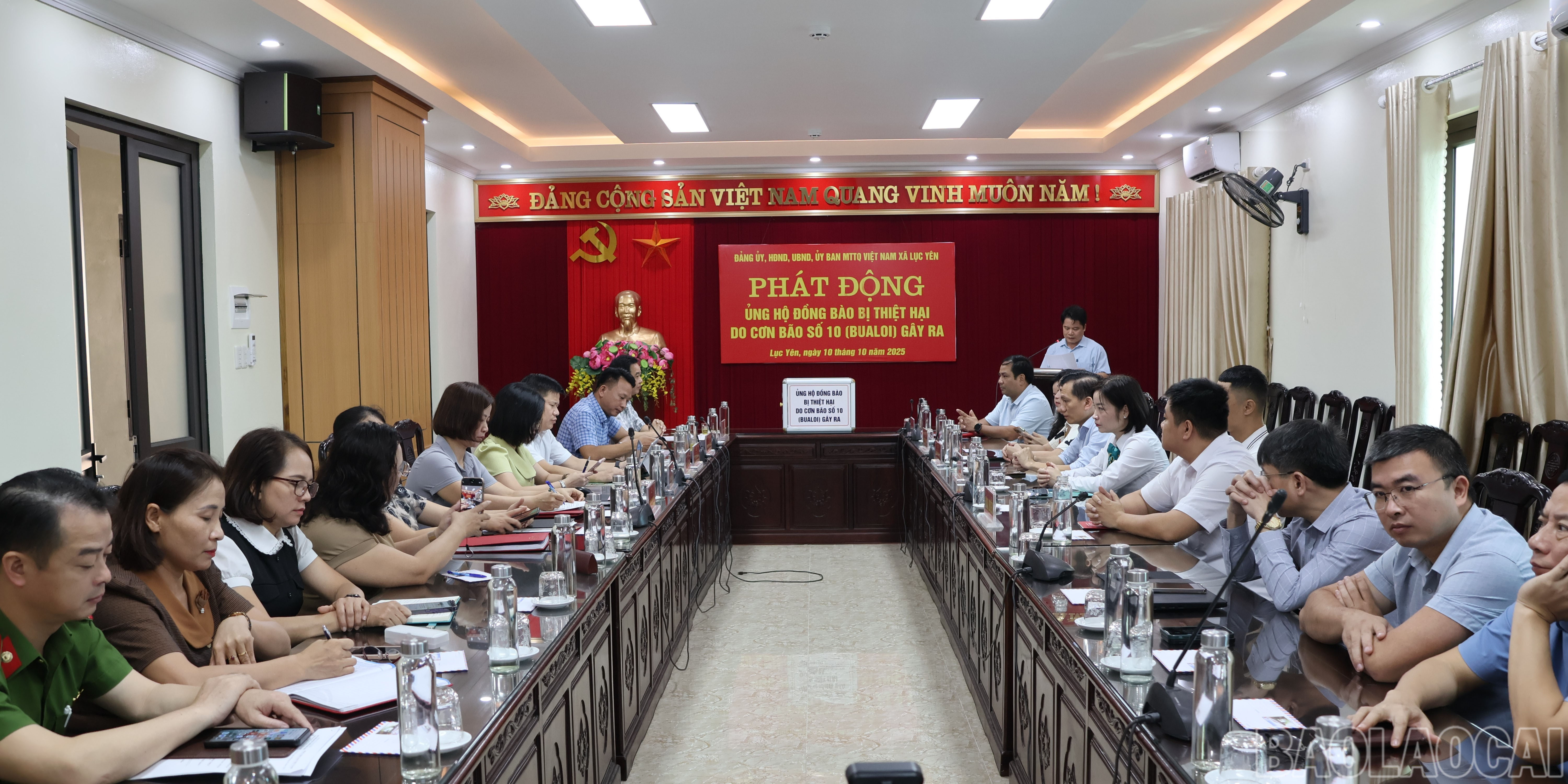 Quang cảnh lễ phát động. baolaocai-br_img-2980.jpg