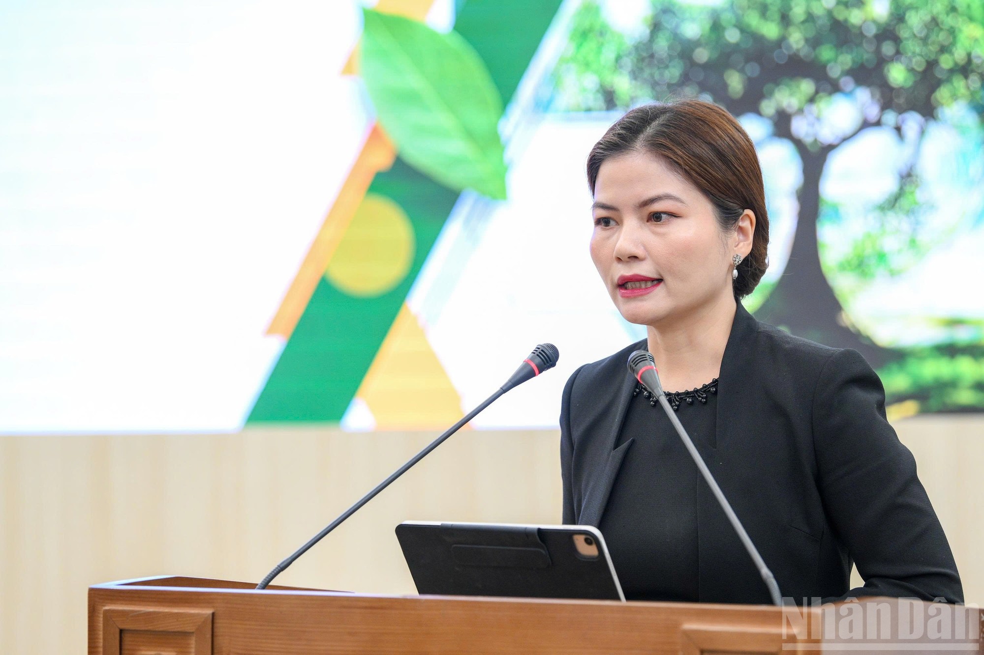 Bà Lê Thị Hoài Thương, Giám đốc đối ngoại Nestlé Việt Nam. Bà Lê Thị Hoài Thương, Giám đốc đối ngoại Nestlé Việt Nam.