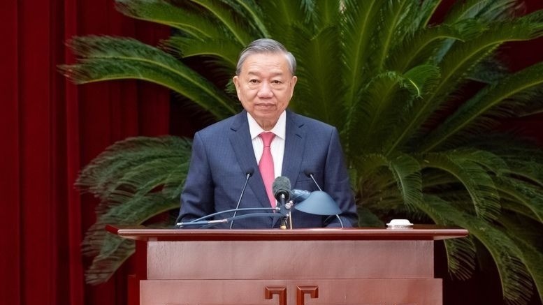 Tổng Bí thư Tô Lâm phát biểu bế mạc Hội nghị. to-lam-1686.jpg
