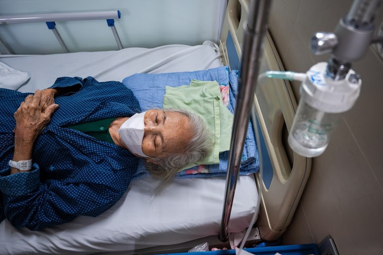 Nhiều trường hợp nhập viện trong tình trạng bội nhiễm.