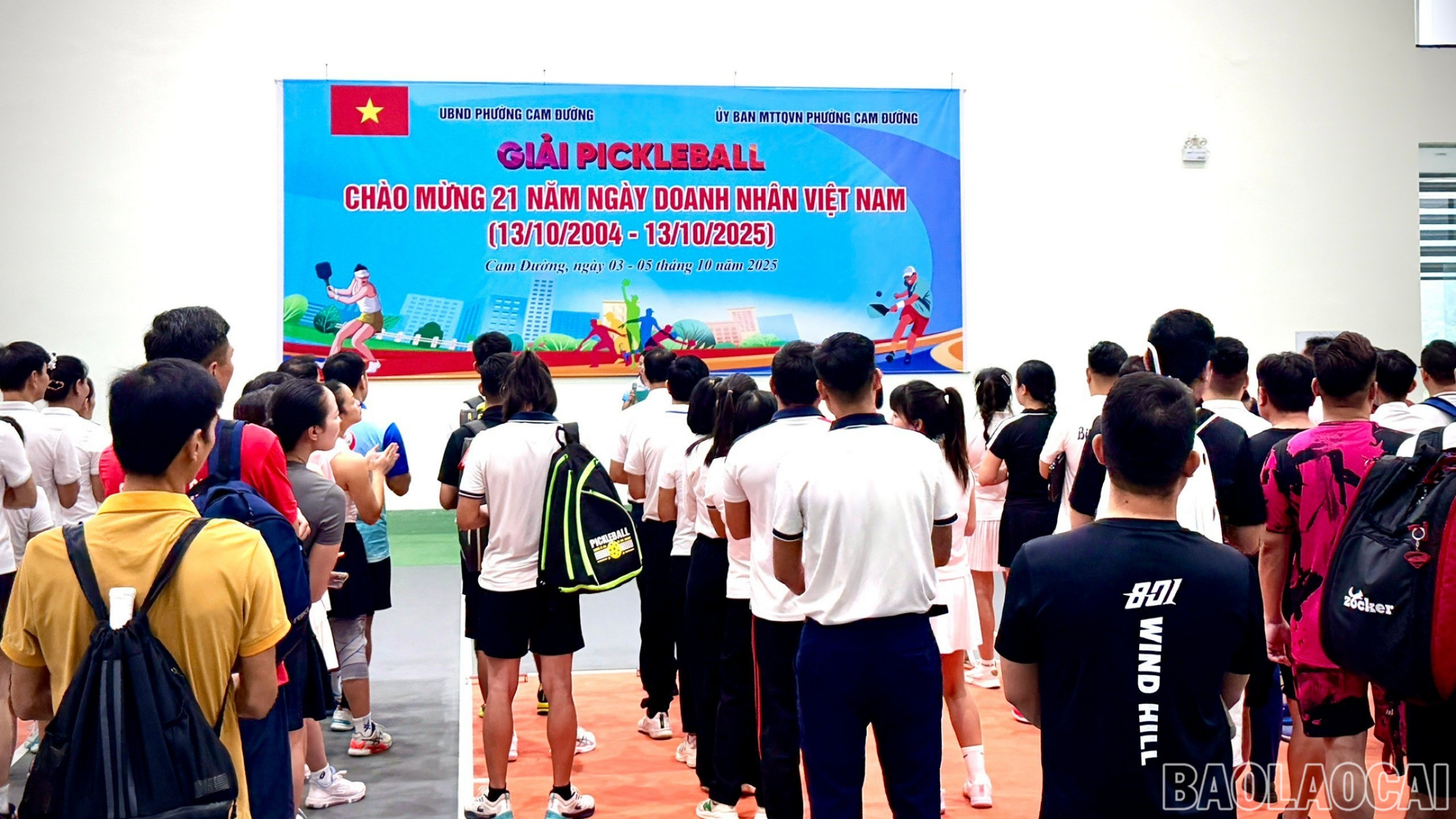 Quang cảnh lễ khai mạc. baolaocai-br-z7081165192772-880a99ae5118bf6774e87aaf538be525.jpg