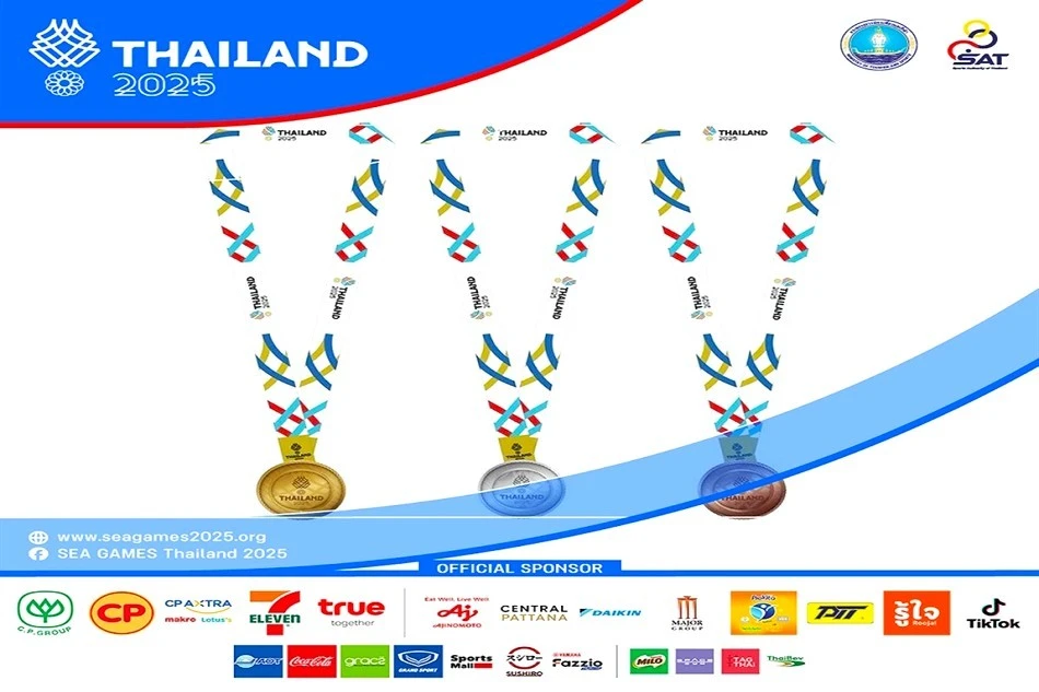 Huy chương SEA Games 33 và ASEAN Para Games 13.