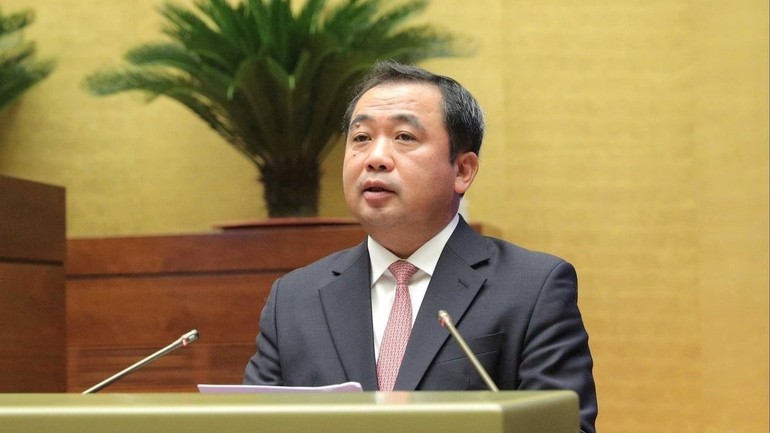 Bộ trưởng Nông nghiệp và Môi trường Trần Đức Thắng.