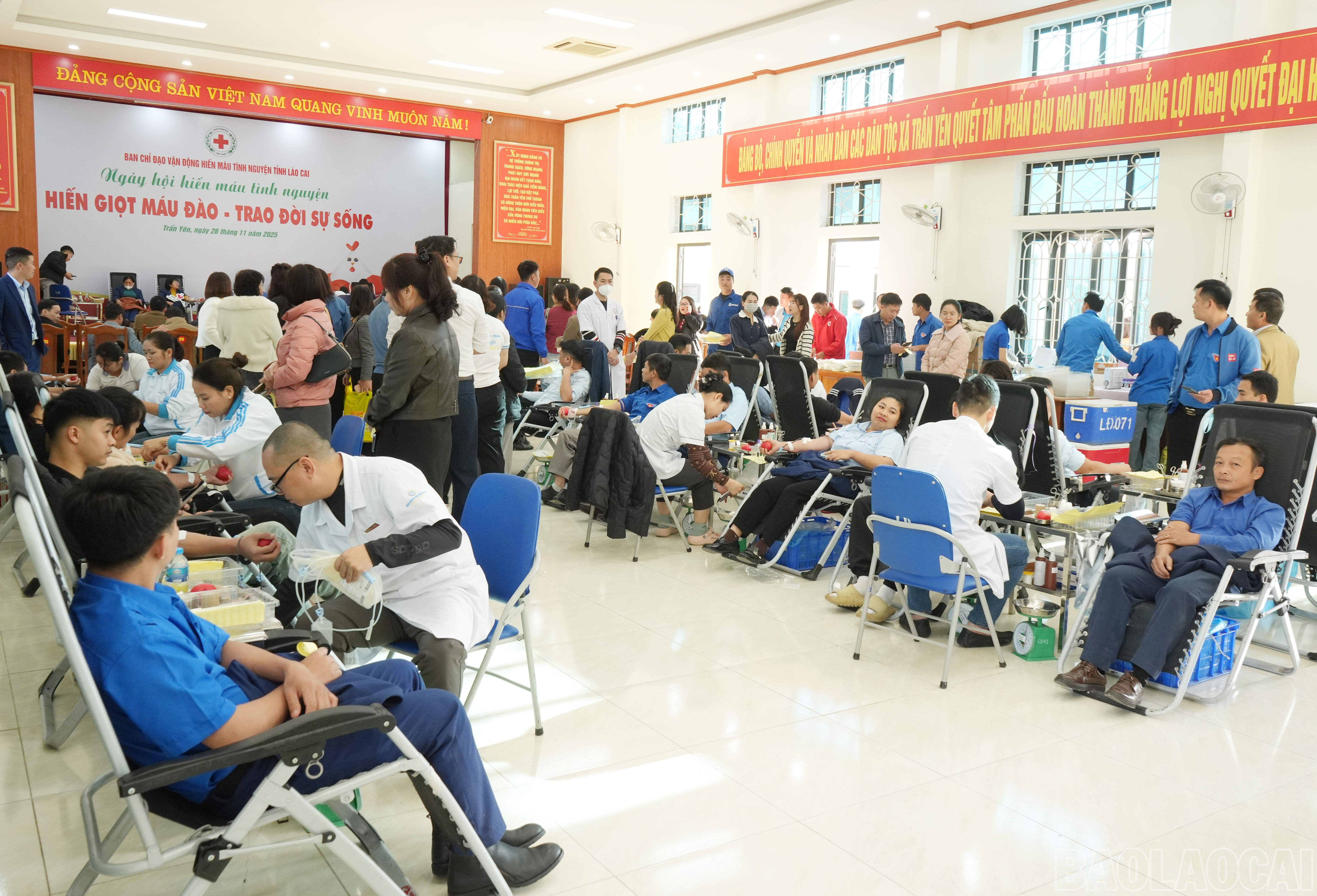 Ngày hội hiến máu tình nguyện thu về 471 đơn vị máu