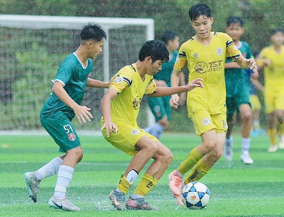 U14 các CLB khu vực phía Bắc.