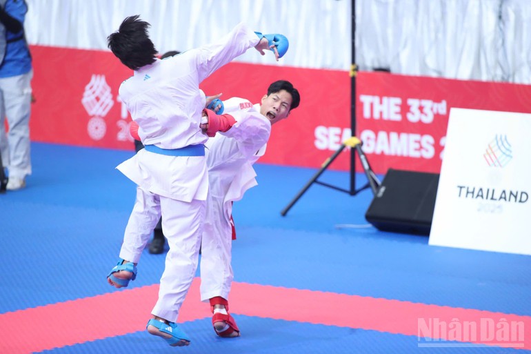 Khuất Hải Nam thi đấu vượt trội.