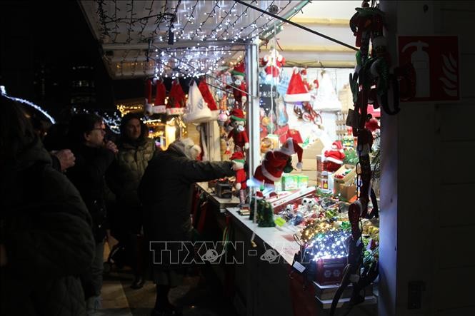 Một gian hàng tại Hội chợ. Ảnh: Đào Dũng/TTXVN