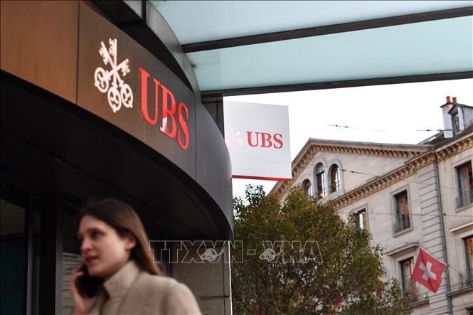 Trụ sở ngân hàng UBS tại Geneva, Thụy Sĩ.