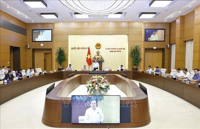 Chủ tịch Quốc hội Trần Thanh Mẫn phát biểu bế mạc Phiên họp.